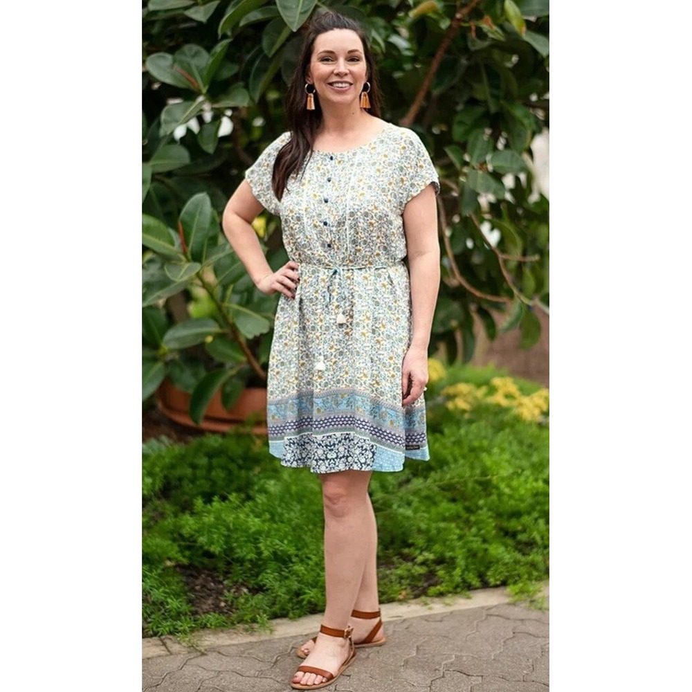 Matilda Jane Womens Lets go together I'll Follow Dress size Medium New